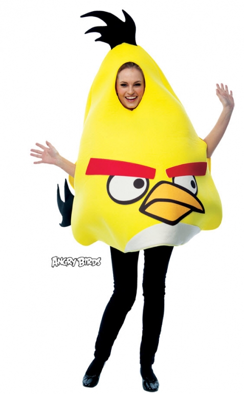 Angry Birds Yellow Costume - Click Image to Close