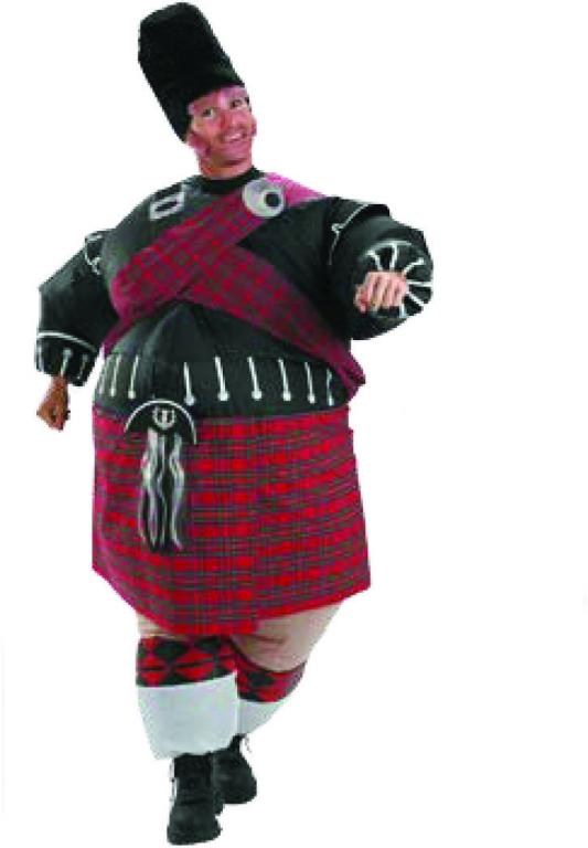 Fat Bastard Inflatable Adult Costume