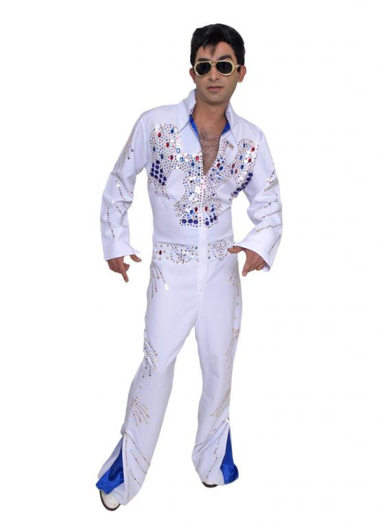 Rock Legend Impersonator Adult Costume - Click Image to Close