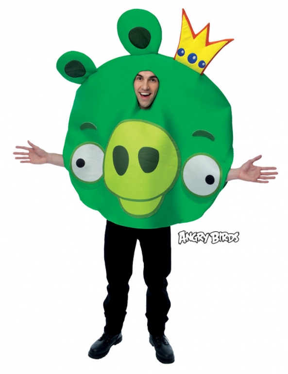 Angry Birds King Pig Costume - Click Image to Close