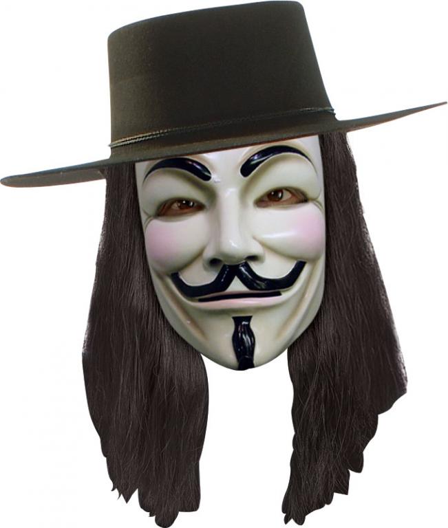 V For Vendetta Hat - Click Image to Close