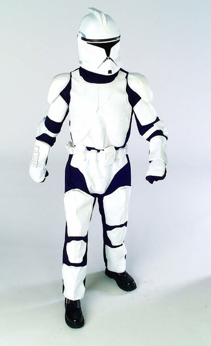 Clone Trooper Adult Costume - Click Image to Close