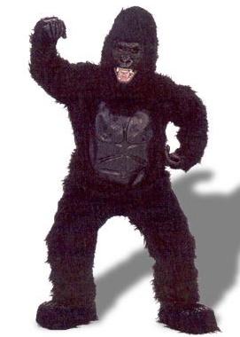 Gorilla Mascot Complete Adult Costume - Click Image to Close