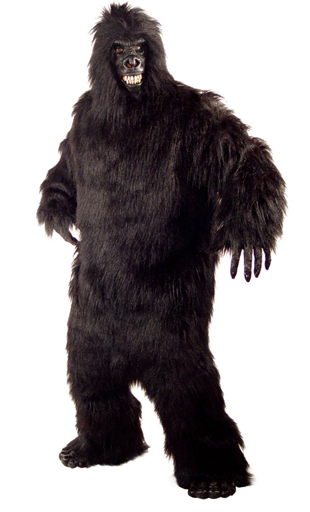 Gorilla Adult Costume - Click Image to Close