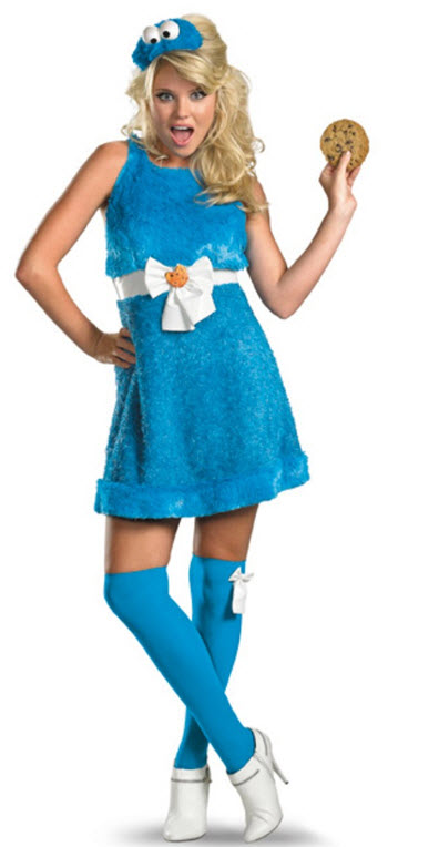 Cookie Monster Sassy Adult Costume