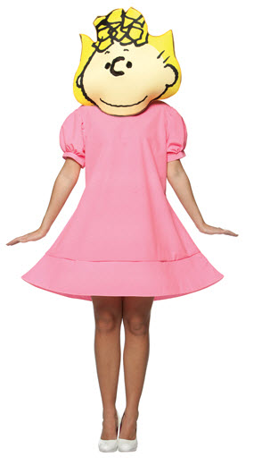 Peanuts Sally Adult Costume - Click Image to Close