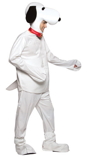 Peanuts Snoopy Adult Costume - Click Image to Close