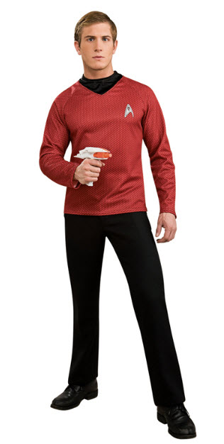 Red Star Trek Costume - Click Image to Close