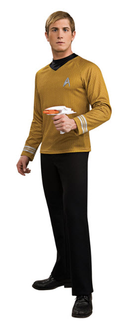 Gold Star Trek Costume - Click Image to Close