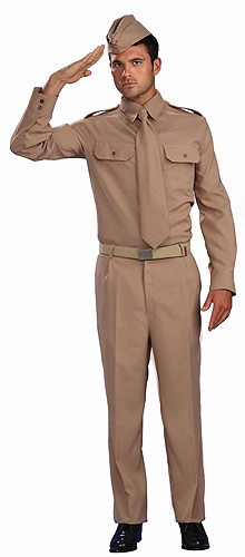WW2 Army Costume - Click Image to Close