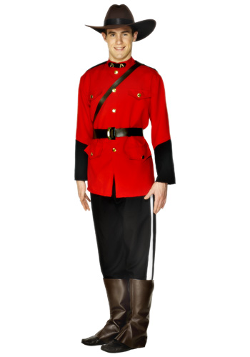 Adult Mountie Costume - Click Image to Close