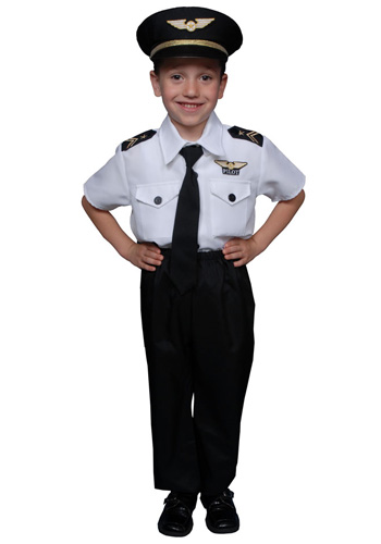 Kids Pilot Costume