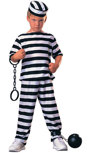 Kids Prisoner Costume - Click Image to Close