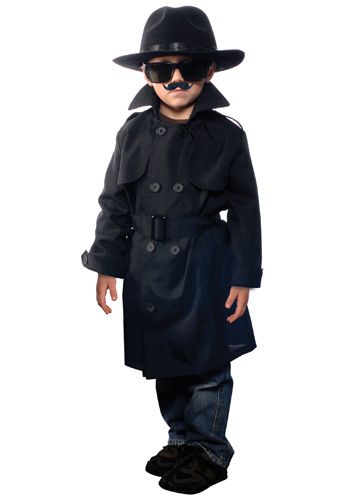 Child Secret Agent Costume - Click Image to Close