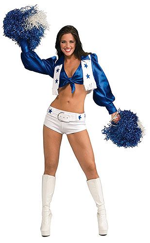 Dallas Cowboys Cheerleader Costume - Click Image to Close