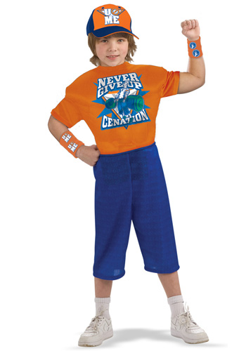 Deluxe Child John Cena Costume - Click Image to Close