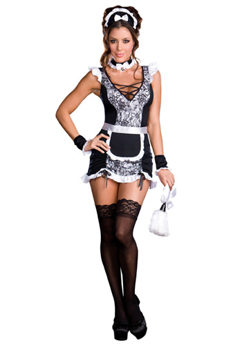 French Maid Uniform Costume - Click Image to Close