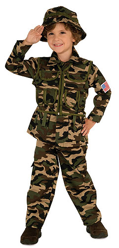 Toddler Army Costume