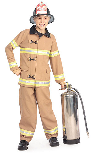 Child Fireman Costume - Click Image to Close