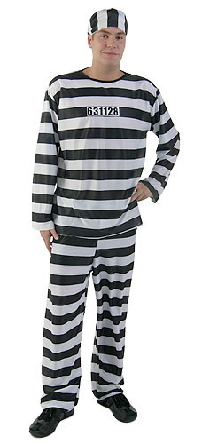 Men's Convict Costume