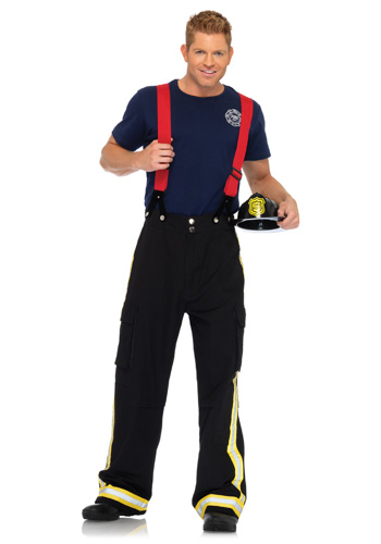 Mens Fire Captain Costume - Click Image to Close