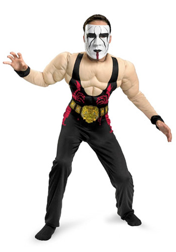 Child Sting Wrestler Costume