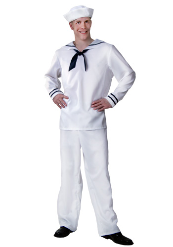 Plus Size Mens Sailor Costume - Click Image to Close