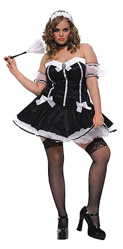 Plus Size Charming Chambermaid Costume - Click Image to Close