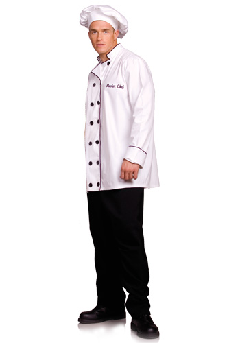 Plus Size Chef Costume - Click Image to Close