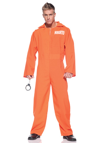 Plus Size Prison Jumpsuit - Click Image to Close