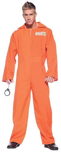 Mens Prison Jumpsuit - Click Image to Close