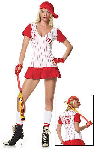 Sexy Baseball Player Costume - Click Image to Close