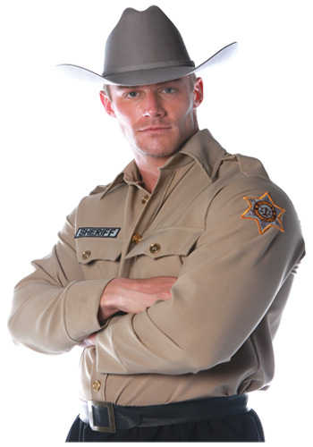 Mens Sheriff Shirt - Click Image to Close