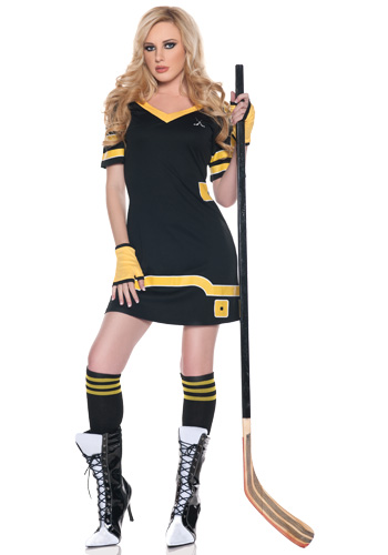 Sexy Hockey Player Costume - Click Image to Close