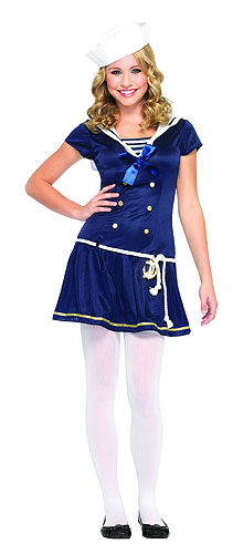 Teen Girls Sailor Costume