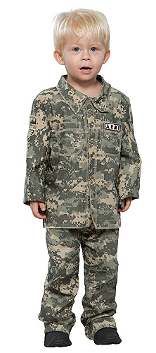 Toddler Army Soldier Costume