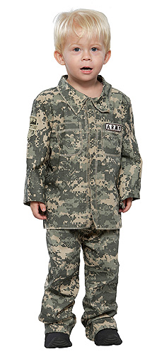 Toddler Army Soldier Costume - Click Image to Close