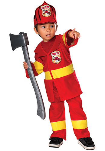 Toddler Firefighter Costume - Click Image to Close