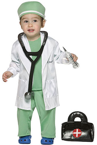 Toddler Doctor Costume - Click Image to Close