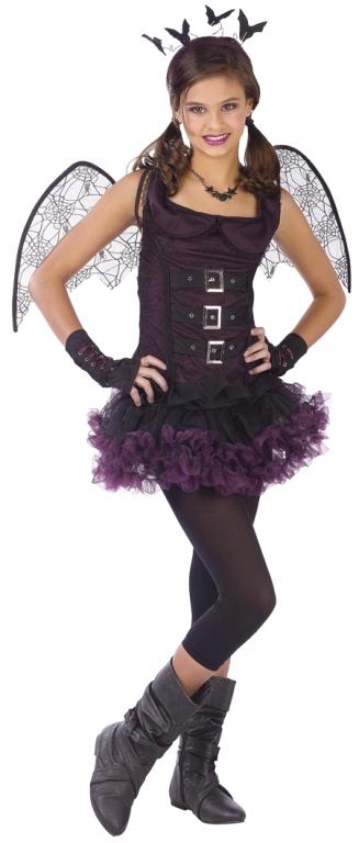 Night Wing Bat Tween and Teen Costume - Click Image to Close