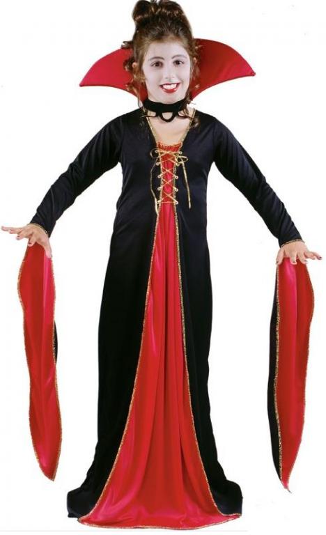 Victorian Vampiress Child Costume - Click Image to Close