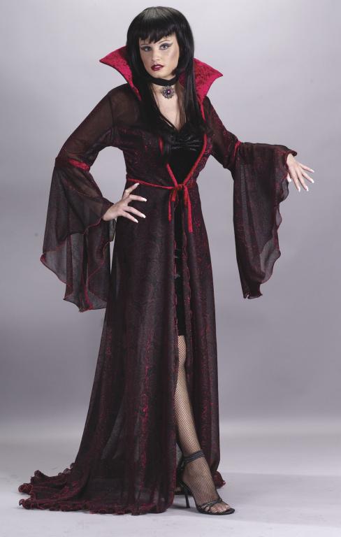 Gothic Rose Adult Costume - Click Image to Close