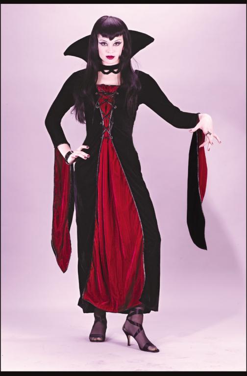 Victorian Vampiress Adult Costume - Click Image to Close