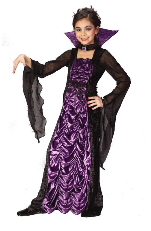 Countess Of Darkness Child Costume - Click Image to Close