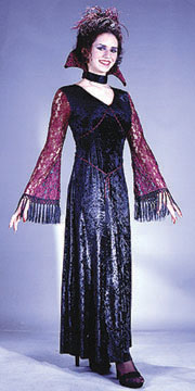 Gothic Lace Vampiress Adult Costume
