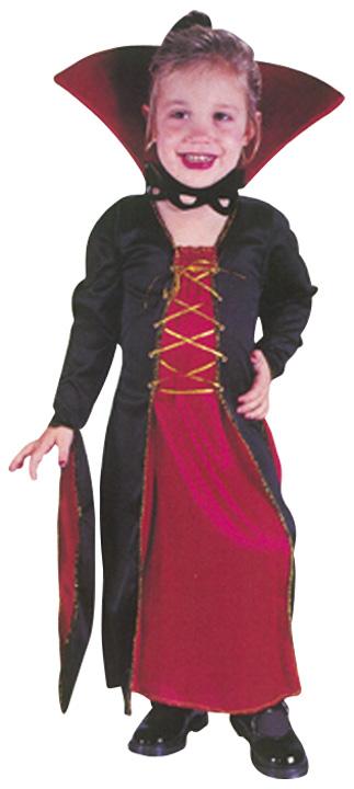 Lil' Victorian Vamp Toddler Costume - Click Image to Close