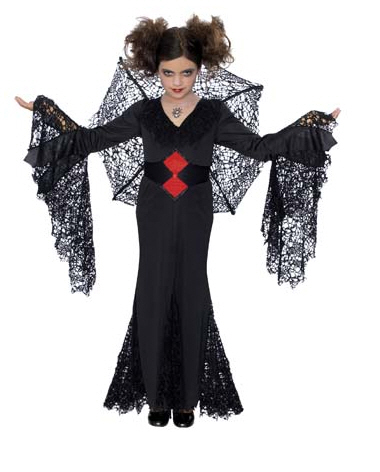 Black Widow Child Costume - Click Image to Close