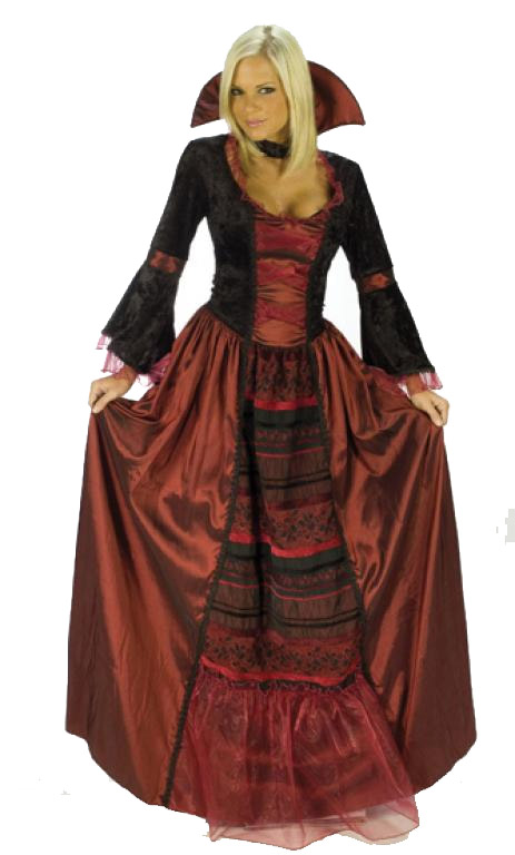 Sassy Vampiress Adult Costume - Click Image to Close