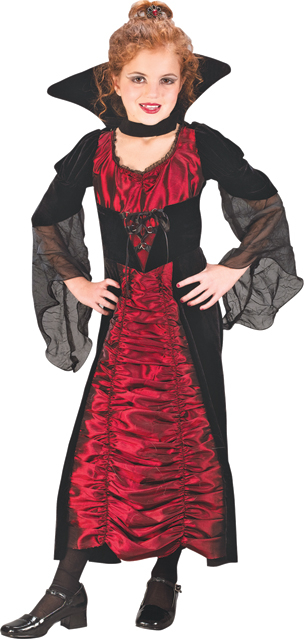 Coffin Vampiress Child Costume - Click Image to Close