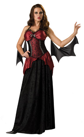 Vampira Adult Costume - Click Image to Close